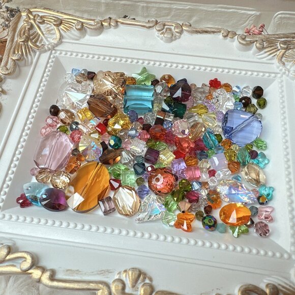 200 Pieces Swarovski Crystals Loose Beads Assortment Mix - Picture 2 of 6